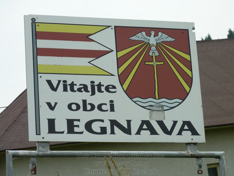 Town sign for Legnava